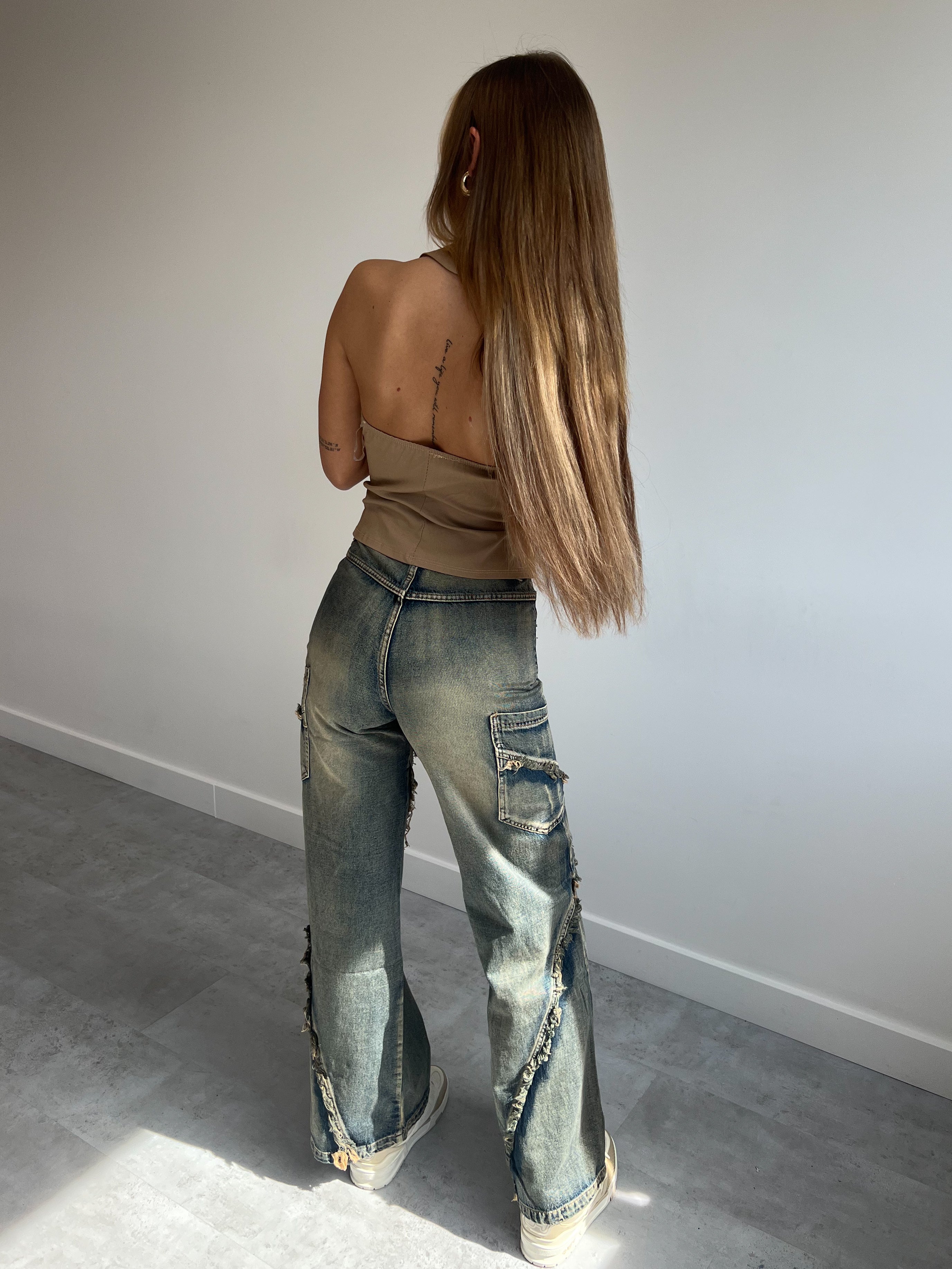 1077 SPECIAL EDITION FRINGE JEANS