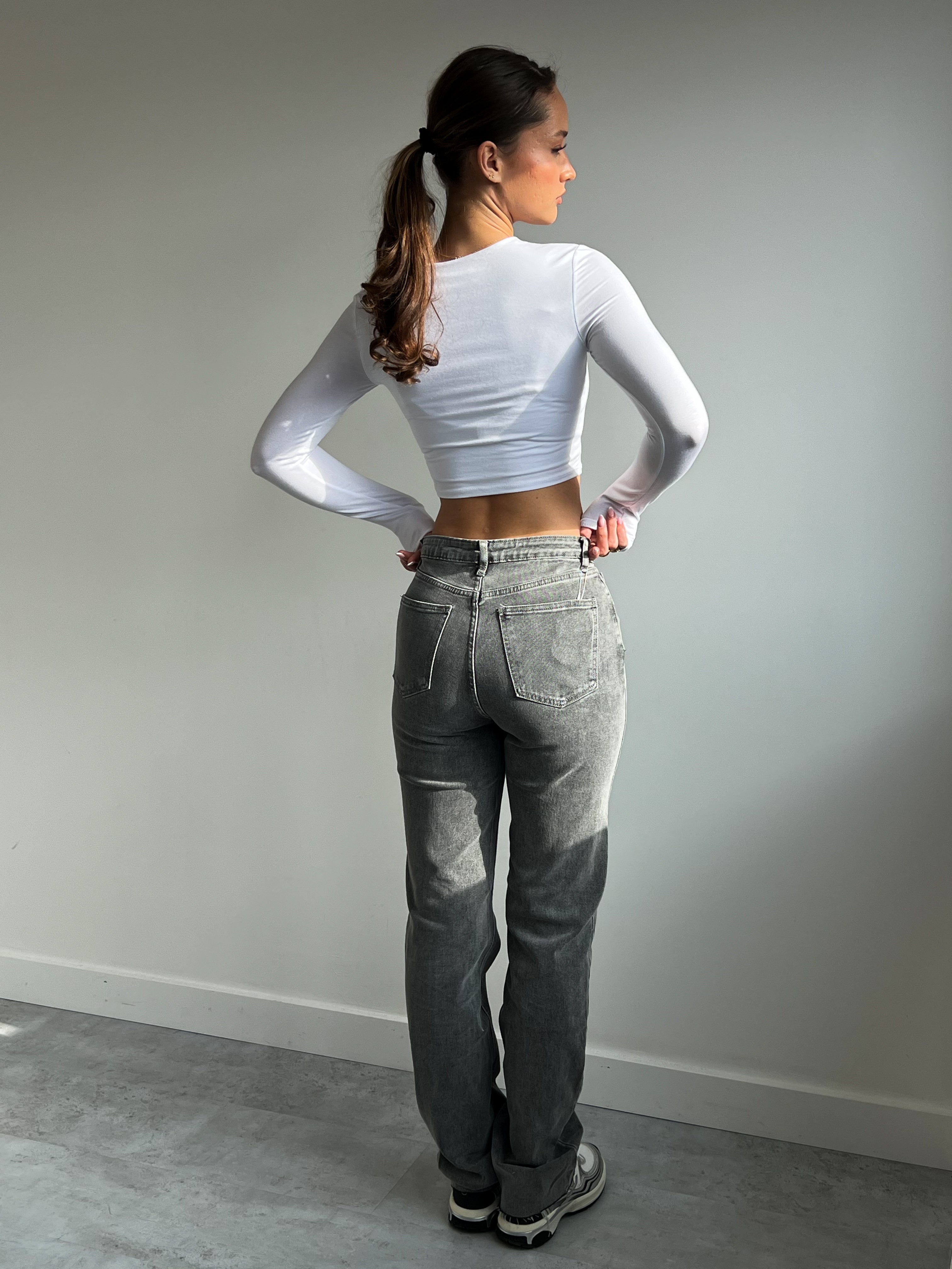 EXTRA TALL JEANS DARK GREY