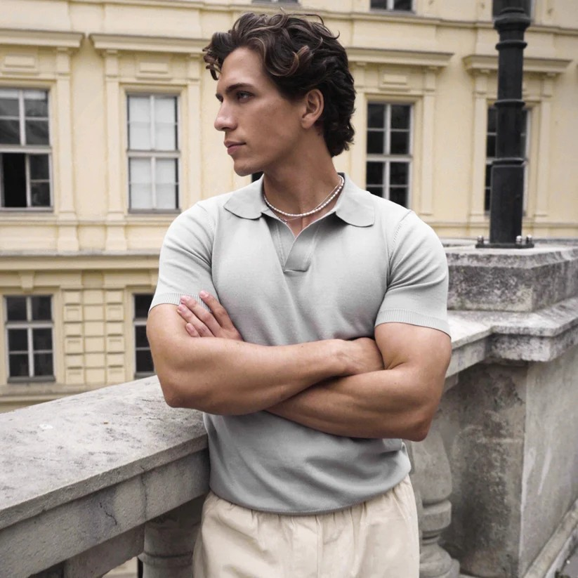 Zenova | Cuban Collar Polo